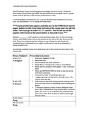 Sub Plan Template/Lesson Plan Template