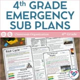Sub Plans 4th Grade