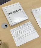 Sub Plans + Binder