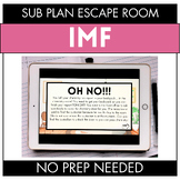 Sub Plans - IMF Digital Escape Room Activity | LAST MINUTE