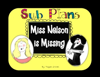 Preview of Sub Plans - Miss Nelson is Missing