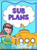 Sub Plans Ocean Substitute Binder