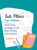 Sub Plans- Sinkholes Lesson