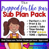 Sub Plans . The "Prepared for the YEAR Pack!"  UPDATED: 10