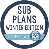 Emergency Sub Plans - Winter Edition for Intermediate Grades