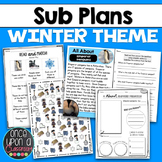 Sub Plans - Winter Theme