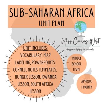 Preview of Sub-Saharan Africa Unit Plan