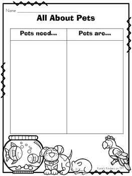 Sub Saver! - Emergency Sub Plans - A Pet for Fly Guy by Katie's Kinders