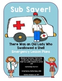 Sub Saver! - Emergency Sub Plans - There Was An Old Lady W