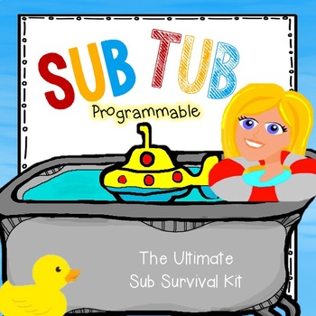 Preview of Sub Tub: For the Unexpected! (Programmable)