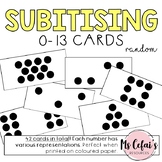 Subitising / Subitizing Cards (Random)