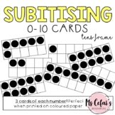 Subitising / Subitizing Cards (Tens Frame)