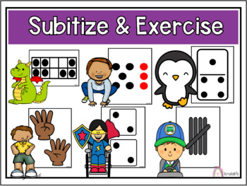 Preview of Subitize & Exercise Bundle