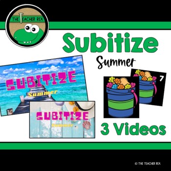 Preview of Subitize - Summer (3 videos)