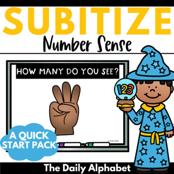 Preview of Number Sense Activities | Quick Start Pack for Subitizing