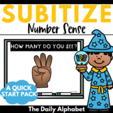 Number Sense Activities | Quick Start Pack for Subitizing