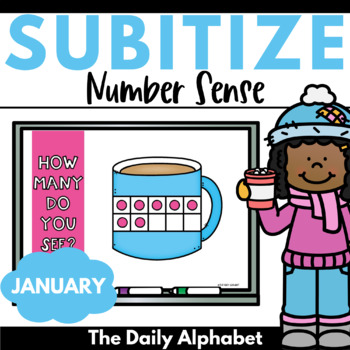 Preview of Winter Number Sense | January math activities