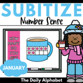 Winter Number Sense | Subitize for Number Sense (January)