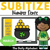 St. Patrick's Day Number Sense | Subitize for Number Sense