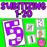 Subitizing 1-20 - Math Center Activity