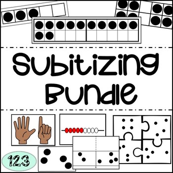 Preview of Subitizing Bundle