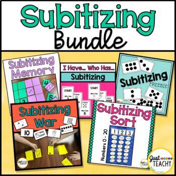 Preview of Subitizing Bundle