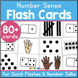 Subitizing Cards with Ten Frames and Dot Patterns and Tally Marks