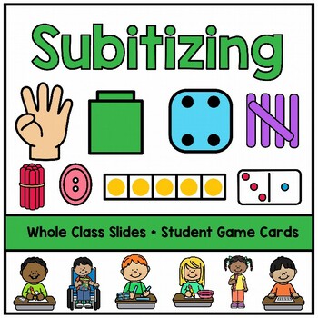 Preview of Subitizing Digital Slides and Student Game Cards