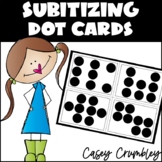 Subitizing Dot Cards! 36 Cards Number Talks Editable