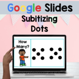 Subitizing Dots For Numeracy Google Slides Ready!