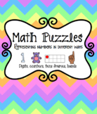 Subitizing Math Puzzle