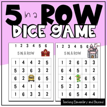 Yoga Dice Game Poster