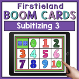 Subitizing Number Practice Boom Cards Game For Kindergarte