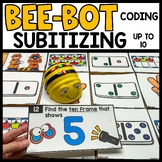 Subitizing Number Sense Bee Bot Mat | Code the Bee Bot