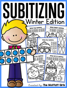 Preview of Subitizing (Number Sense) Winter Edition