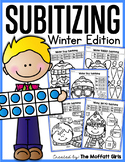 Subitizing (Number Sense) Winter Edition