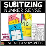 Subitizing Worksheets Number Sense