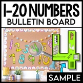 Subitizing Numbers Bulletin Board