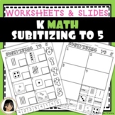 Subitizing Numbers to 5