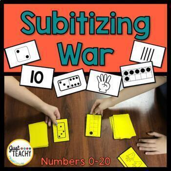 Preview of Subitizing War