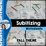 Subitizing Worksheets - Fall