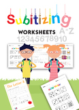 Subitizing Worksheets Number Recognition 1-10