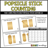 Subitizing and Counting with Popsicle Sticks