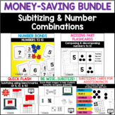 Subitizing and Number Combinations Bundle: Print and Digital