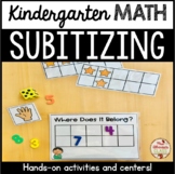 Subitizing in Kindergarten