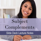 Subject Complement Lecture Slide Deck: Distance Learning
