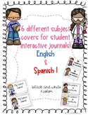 Subject Journal covers in English & Spanish/ portadas para