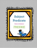 Subject Predicate Parts of a Sentence