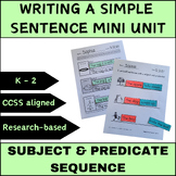 How to Write a Sentence - Summer School Writing Curriculum