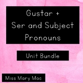 Subject Pronouns + Ser + Gustar Growing Bundle